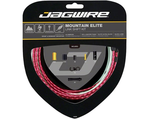 Jagwire Mountain Elite Link Shift Cable Kit (SRAM/Shimano) (Ultra-Slick Uncoat)