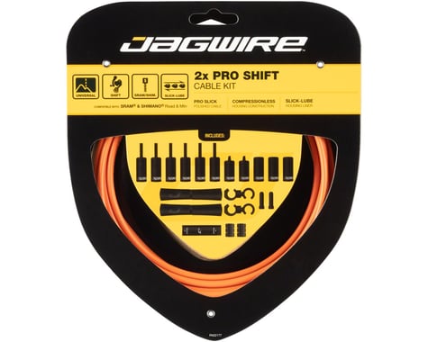 Jagwire Pro Shift Kit (Orange) (Shimano/SRAM) (1.1mm) (2300/2800mm)