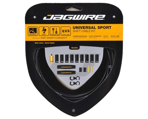 Jagwire Universal Sport Shift Cable Kit (Black)
