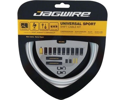 Jagwire Universal Sport Shift Cable Kit, White