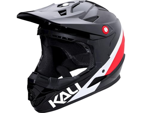 Kali Zoka Switchback Youth Helmet (Gloss Red/White/Blue)