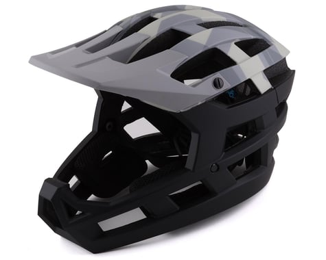 Kali Invader 2.0 Full-Face Helmet (Camo Matte Grey/Black) (XS/M)