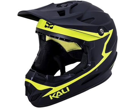 Kali Zoka Helmet (Matte Black/Flouro Yellow)
