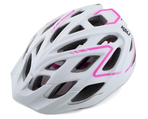 Kali Chakra Plus Reflex Helmet (Matte White/Pink)