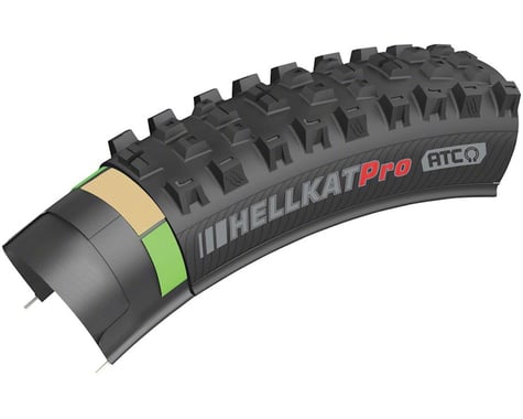Kenda Hellkat Pro Tubeless Mountain Tire (Black) (29" / 622 ISO) (2.6")