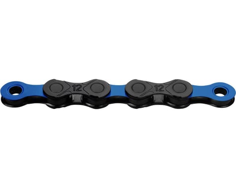 KMC DLC 12 Chain (Black/Blue) (12 Speed) (126 Links)