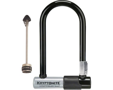 Kryptonite KryptoLok Series 2 Mini-7 U-Lock w/ WheelBoltz & Bracket (3.25 x 7")