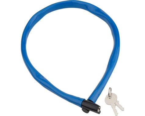 Kryptonite Keeper 665 Cable Lock w/ Key (Blue) (2.13' x 6mm)