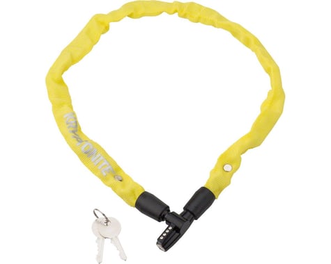 Kryptonite Keeper 465 Chain Lock w/ Key (Yellow) (2.13' x 4mm)