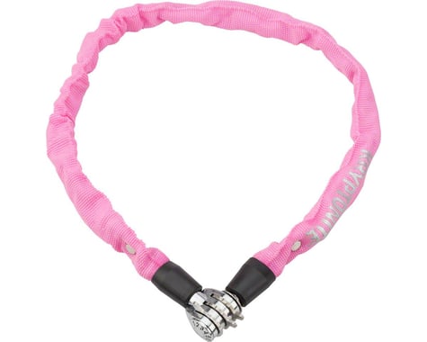 Kryptonite Keeper 465 Chain Lock w/ 3-Digit Combo (Pink) (2.13' x 4mm)