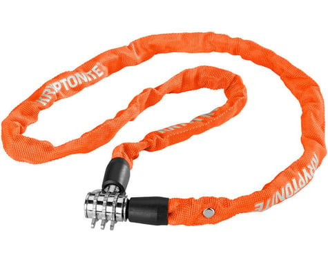 Kryptonite Keeper 411 Chain Lock w/ Combination (Orange) (4 x 110cm)