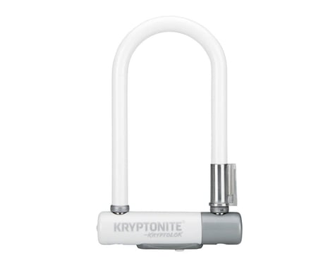 Kryptonite KryptoLok Mini-7 U-Lock (White) (3.25 x 7")