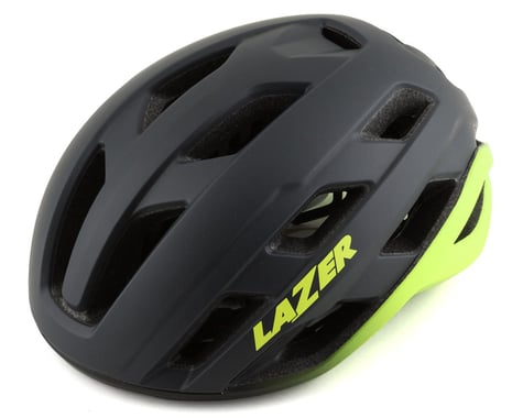 Lazer Strada Kineticore Helmet (Matte Grey/Flash Yellow) (L)