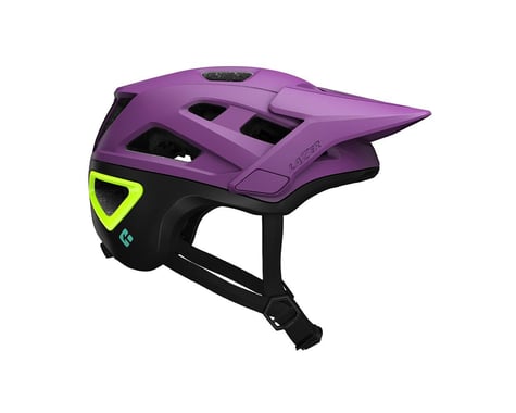 Lazer Jackal KinetiCore Trail Helmet (Matte Purple) (S)