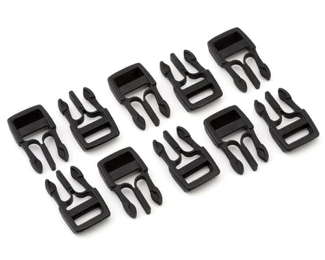 Lazer Replacement Male Buckle (For Thick Straps) (Black) (10 Pack)