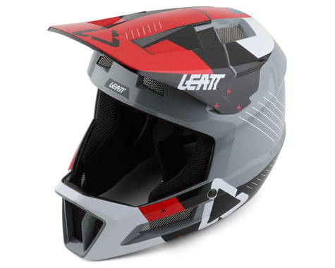 Leatt MTB Gravity 2.0 Men's Full Face Helmet (Titanium) (M)