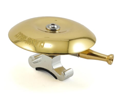 Lezyne Classic Shallow Brass Bell (Brass/Silver)