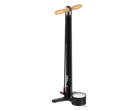 Lezyne Steel HV Floor Drive 3.5 Pump (Flat Black)