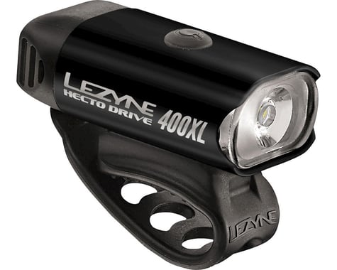 Lezyne Hecto Drive 400XL Headlight (Gloss Black)