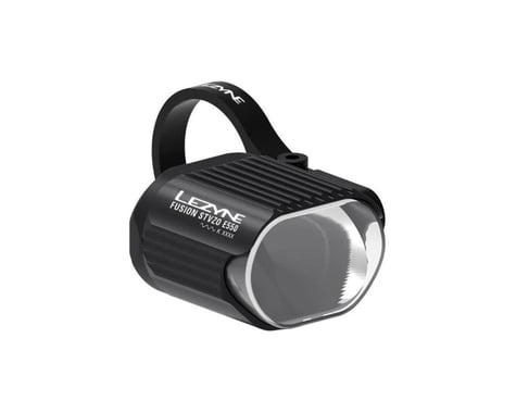 Lezyne E-Bike Fusion StVZO E500 Headlight (Black) (CNC Side Mount)