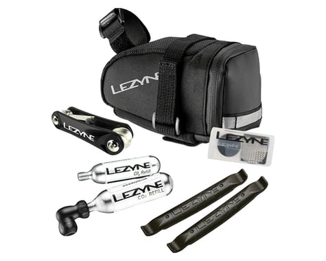 Lezyne Caddy Saddle Bag CO2 Kit (Black) (M-Caddy)