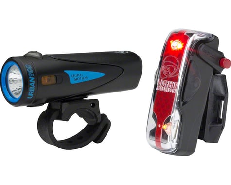 Light & Motion Urban 900/ Vis 180 Pro Headlight & Taillight Set