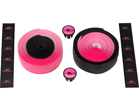 Lizard Skins DSP 2.5mm Dual Handlebar Tape (Black/Neon Pink)