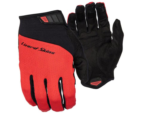 Lizard Skins Monitor Traverse Long Finger Gloves (Crimson Red) (L)