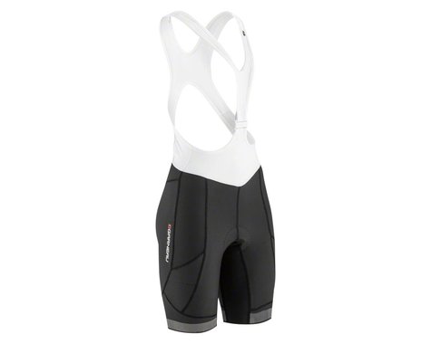 Louis Garneau Women's CB Neo Power Bib Shorts (Black/White) (L)