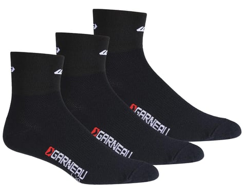 Louis Garneau Mid Versis Socks (Black)