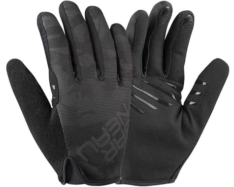 Louis Garneau Ditch Long Finger Gloves (Black) (L)