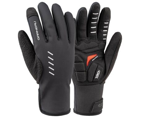 Louis Garneau Rafale Air Gel Long Finger Gloves (Black) (M)
