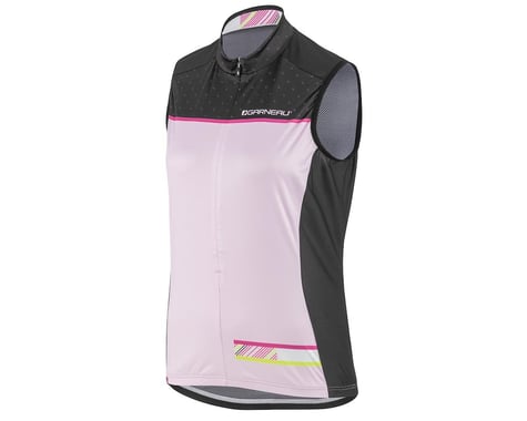 Louis Garneau Women's Zircon Sleeveless Jersey (Black/Pink) (XS)