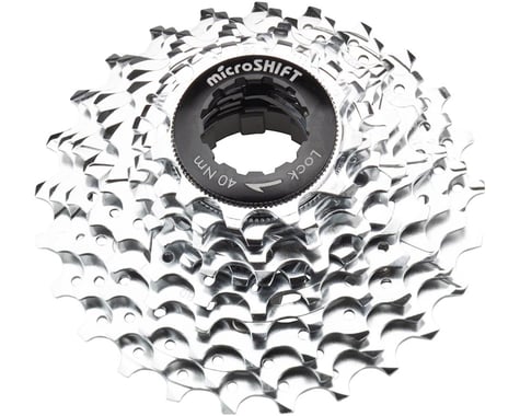 Microshift G10 Cassette (Silver/Chrome Plated) (10 Speed) (Shimano HG) (11-25T)