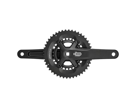 Microshift Sword Black 2x Wide Crankset (Black) (2 x 9-Speed) (Square Taper) (165mm) (46/29T)