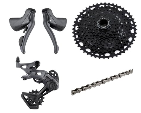 Microshift Sword 1x Gravel Groupset (Grey) (1 x 10 Speed)