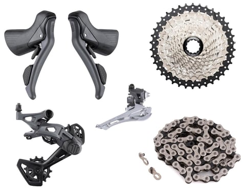 Microshift Sword 2x Gravel Groupset (Black) (2 x 10 Speed)