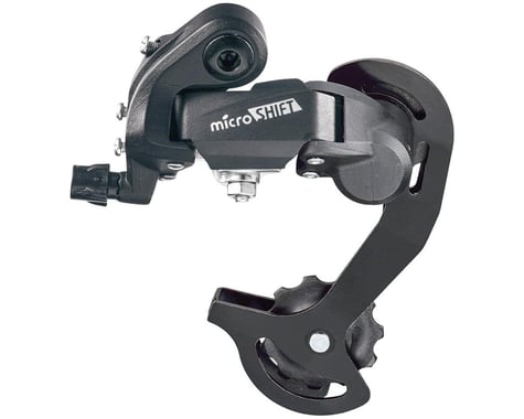 Microshift M21 Rear Derailleur (Black) (6/7 Speed) (Short Cage)