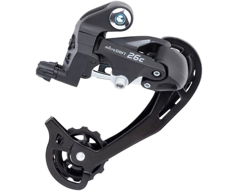 Microshift M26C Rear Derailleur (Black) (7/8 Speed) (Long Cage)