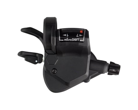 Microshift Mezzo TS39 Thumb-Tap Trigger Shifters (Black) (Right) (7 Speed)