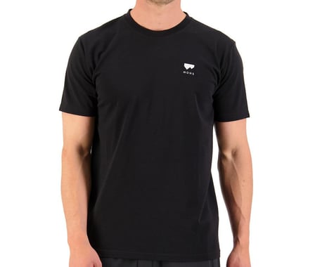 Mons Royale Icon Merino T-Shirt (Black) (L)