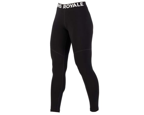 Mons Royale Women's Cascade Merino Flex Base Layer Legging (Black) (S)