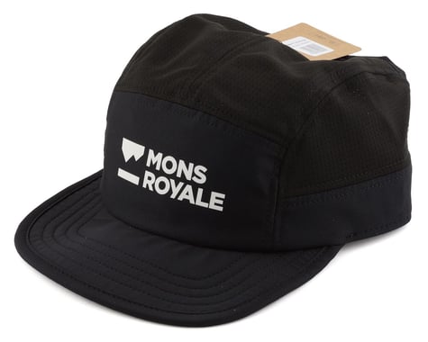 Mons Royale Velocity Trail Cap (Black) (Universal Adult)
