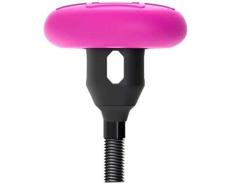 Muc-Off Stealth Tubeless Valve Tag Holder (Black/Pink)