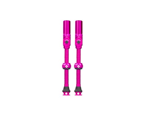 Muc-Off Big Bore Hybrid Tubeless Valves (Pink) (Pair) (Small) (30mm)