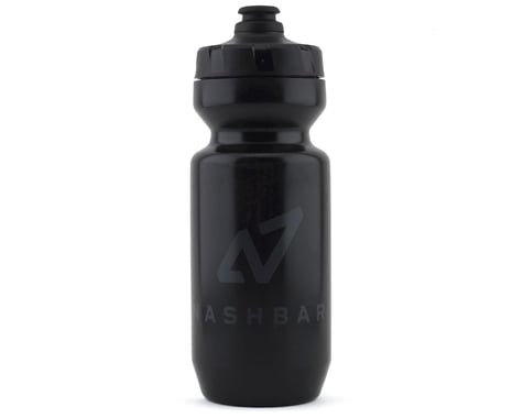 Nashbar Water Bottle w/ MoFlo Lid (Stealth) (22oz)