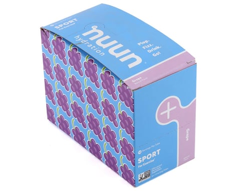 Nuun Sport Hydration Tablets (Grape) (8 Tubes)