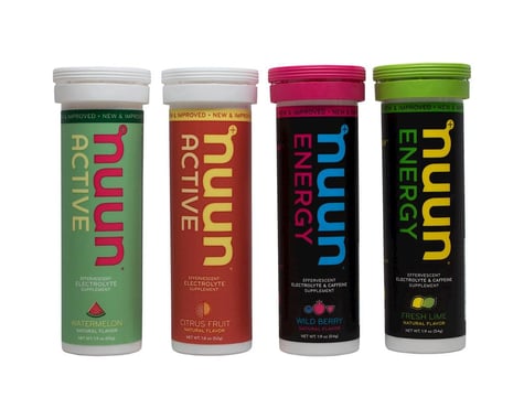 Nuun Hydration Tablets (People for Bikes Mixed Pack) (4 Tubes)