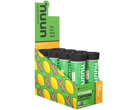 Nuun Vitamin Hydration Tablets (Ginger Lemonade) (8 Tubes)