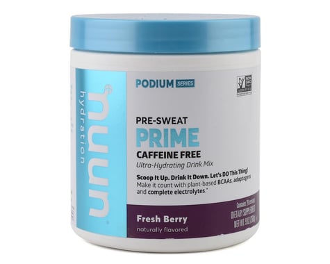 Nuun Podium Series Prime Pre-Workout Drink Mix (Fresh Berry) (1 | 9oz Container)